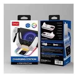   iPega P5P11 Töltőállomás with RGB 2in1 for Playstation Portal Remote Player