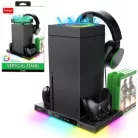 iPega XBX025S Multifunkcionális töltőállvány hűtéssel az Xbox készülékhez