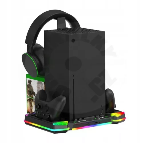 iPega XBX025S Multifunkcionális töltőállvány hűtéssel az Xbox készülékhez