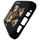 NIMMY tok SZEMÜVEGES MENŐ KUTYA kompatibilis MagSafe funkcióval az IPHONE 15 Pro készülékre fekete tok