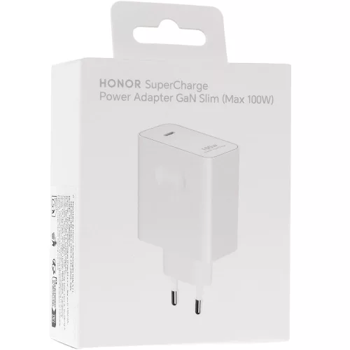 HN-200500EP2 Honor Super Charge USB-C Utazó Töltő 100W Fehér