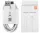 XIAOMI BHR087GGL adatkábel (USB - Type-C, 3A, gyorstöltő, 100cm) FEHÉR