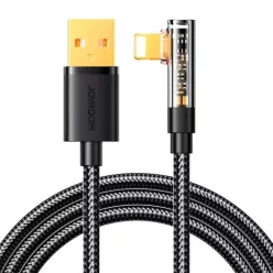   Joyroom Gaming Cable S-UL012A6 Lightning (angled) / USB-A (straight) 2.4A 1
