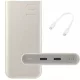 Powerbank Samsung EB-P3400XUEGEU FastCharge 2x USB-C 25W 10000mAh - bézs