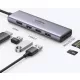 Ugreen CM511 Hub 5in1 USB-C-USB 3.0, HDMI, TF/SD, szürke