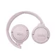 JBL Pure Bass vezetéknélküli fejhallgató - pink