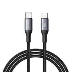   Joyroom S-A28 Flash Series 30W USB-C - Lightning cable 2m - fekete