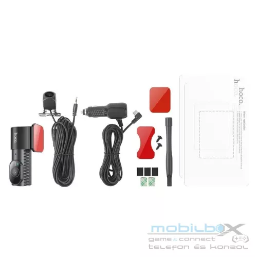 Hoco DV8 menetrögzítő kamera 4.5 kijelzővel , tükörre , tolatókamerával