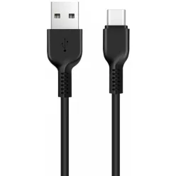 Hoco Adatkábel x13 USBA-USBC fekete 1 méter 3A