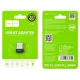 HOCO bluetooth adapter (USB, v5.1) FEKETE