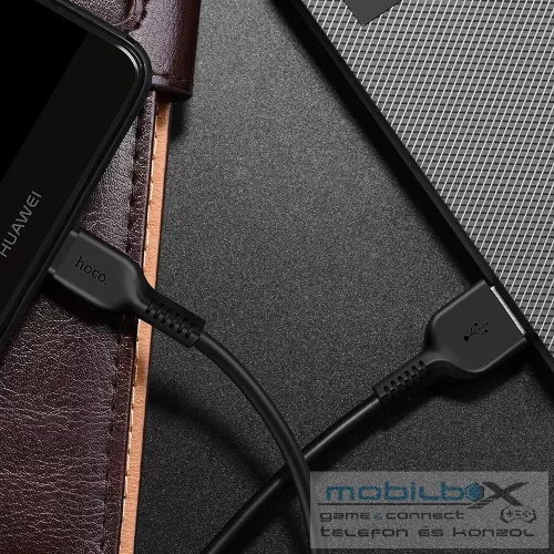 Hoco X13 adatkábel USBA-USBC Type C 3A 1 méter , fekete 