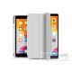 Apple iPad 10.2 (2019/2020/2021) tablet tok (Smart Case) on/off funkcióval,     Apple Pencil tartóval - Tech-Protect - szürke (ECO csomagolás)
