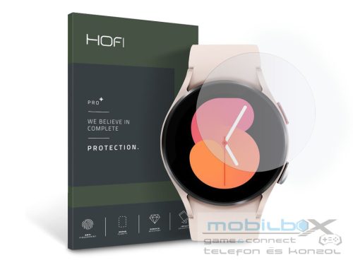 HOFI Glass Pro+ üveg képernyővédő fólia - Samsung Galaxy Watch 4 / 5 / 6 / 7 / FE (40 mm) - átlátszó