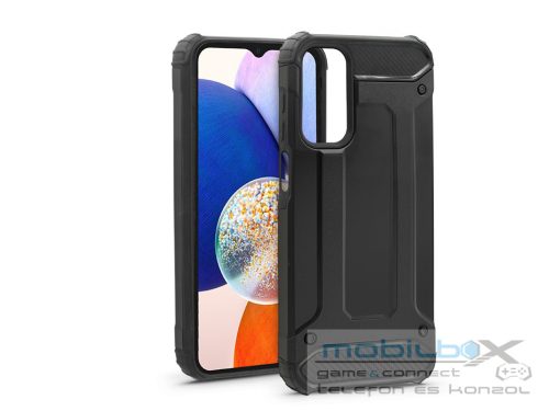 Samsung A155 Galaxy A15 4G/Galaxy A15 5G ütésálló hátlap - Armor - fekete