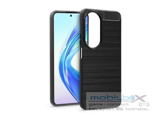 Honor X7b szilikon hátlap - Carbon - fekete
