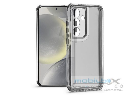 Haffner Matrix Clear kameravédős szilikon tok - Samsung SM-S921 Galaxy S24 -    átlátszó