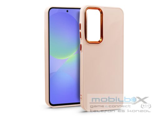 Haffner Frame szilikon tok - Samsung SM-A366 Galaxy A36 5G - pink