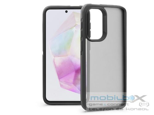 Haffner Neo szilikon tok - Samsung SM-A366 Galaxy A36 5G - fekete