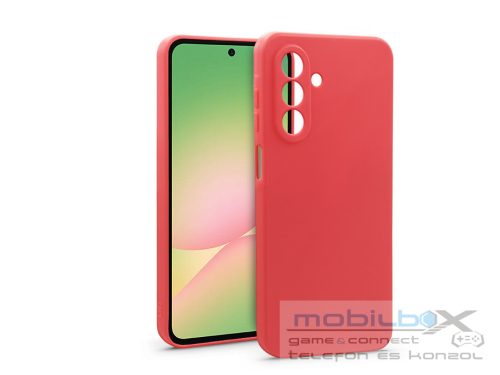 Haffner Soft szilikon tok - Samsung SM-A566 Galaxy A56 5G - piros