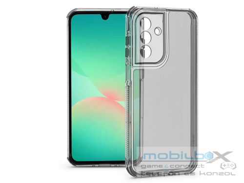 Haffner Matrix Clear kameravédős szilikon tok - Samsung SM-A266 Galaxy A26 5G - átlátszó