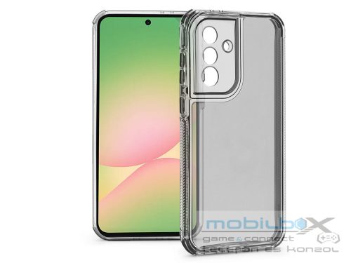 Haffner Matrix Clear kameravédős szilikon tok - Samsung SM-A566 Galaxy A56 5G - átlátszó