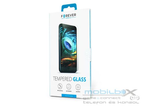 Samsung SM-A556 Galaxy A55 edzett üveg képernyővédő fólia - Forever Tempered    Glass 2.5D - átlátszó