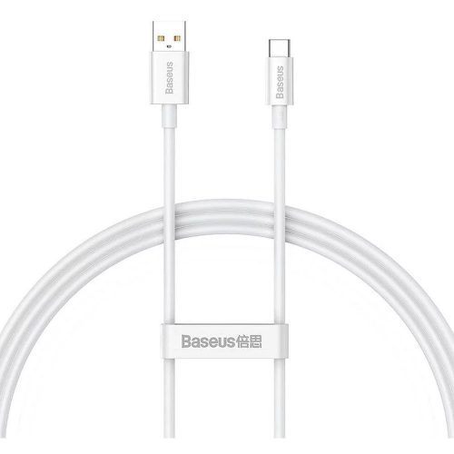 BASEUS cable USB A to Type C PD 6A 100W P10320102214-00 1 m white