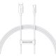 BASEUS cable USB A to Type C PD 6A 100W P10320102214-00 1 m white