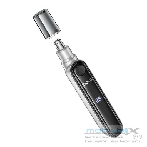 HOCO nose hair trimmer with display HP33 silver