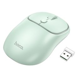 HOCO computer wireless mouse 2,4G 1600 dpi GM25 light green