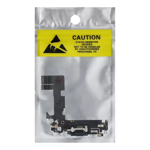 Charging flex USB for IPHONE 13 black (pulled)