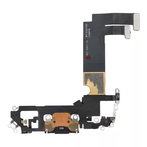 Charging flex USB for IPHONE 12 mini black (pulled)