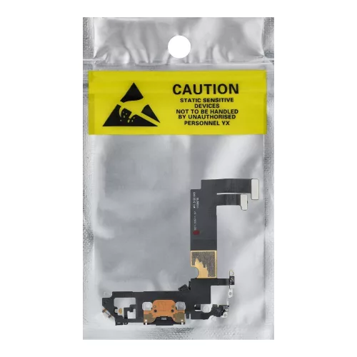 Charging flex USB for IPHONE 12 mini black (pulled)
