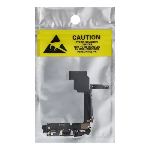 Charging flex USB for IPHONE 15 Pro Max black OEM
