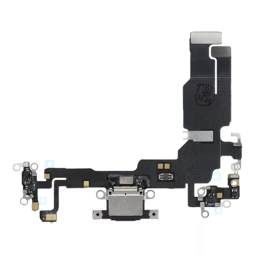 Charging flex USB for IPHONE 15 black OEM
