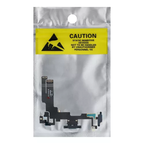 Charging flex USB for IPHONE 14 black OEM