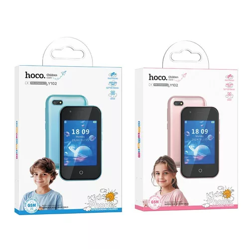 HOCO játék telefon gyerekeknek  2,8" Y102 blue