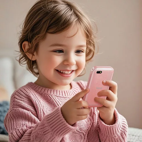 HOCO gyerek játék telefon  2,8" Y102 pink