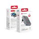 FORCELL F-ENERGY GaN III VT-47 Ultra Slim travel charger 2 x Type C + USB A PD QC4.0 4A 65W gray