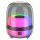 HOCO wireless speaker with colorful luminous BS58 black night