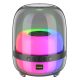 HOCO wireless speaker with colorful luminous BS58 black night