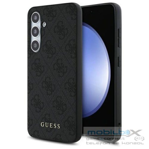 GUESS case for SAMSUNG S24 FE GUHCS24FEG4GFGR (HC PU 4G Metal Logo) grey