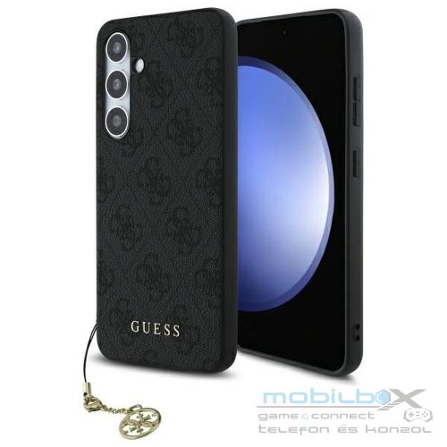 GUESS case for SAMSUNG S24 FE GUHCS24FEGF4GGR (HC PU 4G Charm) grey
