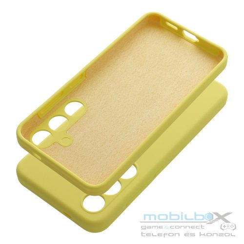 Case SILICONE 2mm for SAMSUNG A26 5G lemon