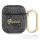 GUESS case for APPLE AirPods 1/2 GUA24GSMK (4G Script Metal Collection) gray