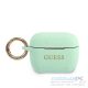 GUESS case for APPLE AirPods Pro GUACAPSILGLGN (Silicone Glitter) green
