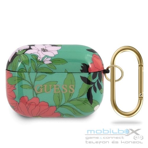 GUESS case for APPLE AirPods Pro GUACAPTPUBKFL01 (N.1 Flower Collection) green
