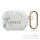 GUESS case for APPLE AirPods Pro GUACAPTPUMAWH (Marble Collection) white