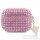 GUESS case for APPLE AirPods Pro GUAPHDGTPP (Rhinestone Triangle Charm) pink