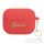 GUESS case for APPLE AirPods Pro GUAPLSCHSR (Silicone Charm Heart Collection) red